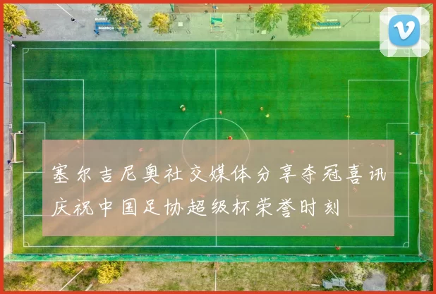 塞尔吉尼奥社交媒体分享夺冠喜讯庆祝中国足协超级杯荣誉时刻