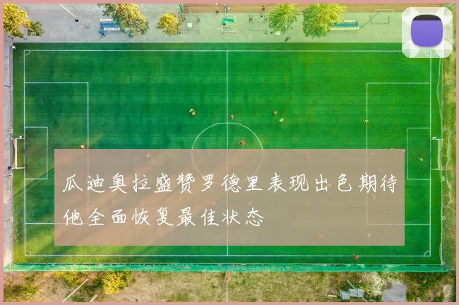 瓜迪奥拉盛赞罗德里表现出色期待他全面恢复最佳状态